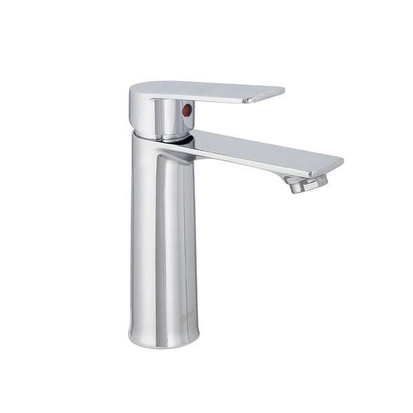 Grifo Monomando Alto para Baño Hermes en Acero Inoxidable-1