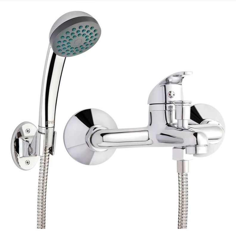 Llave Monomando Para TinaDucha Dakota En Acero Inoxidable- Alday-0