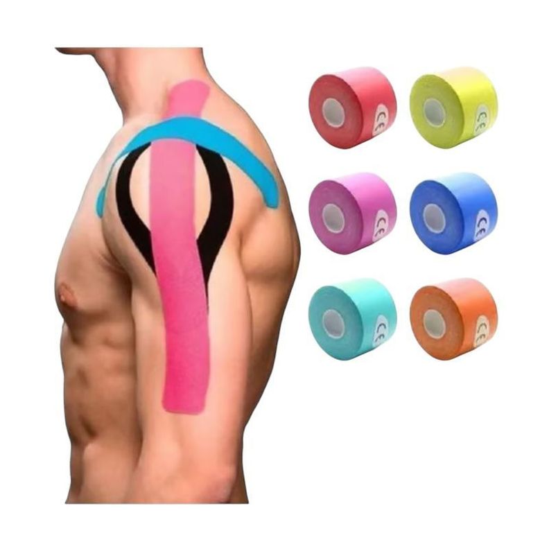 Cinta Kinesiológica para Alivio y Recuperación Muscular - 5 Metros-1