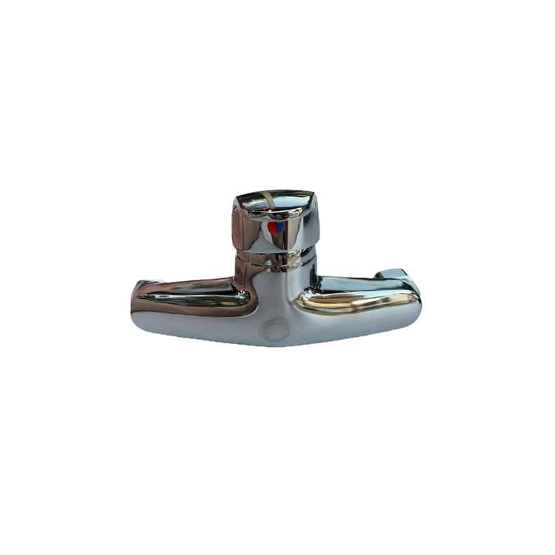 Llave Monomando Para Ducha Colomba En Acero Inoxidable-1
