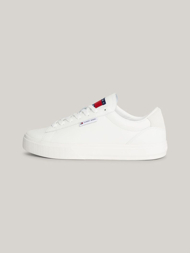 Zapatillas Essential - Cuero Logo Blanco Tommy Hilfiger-5