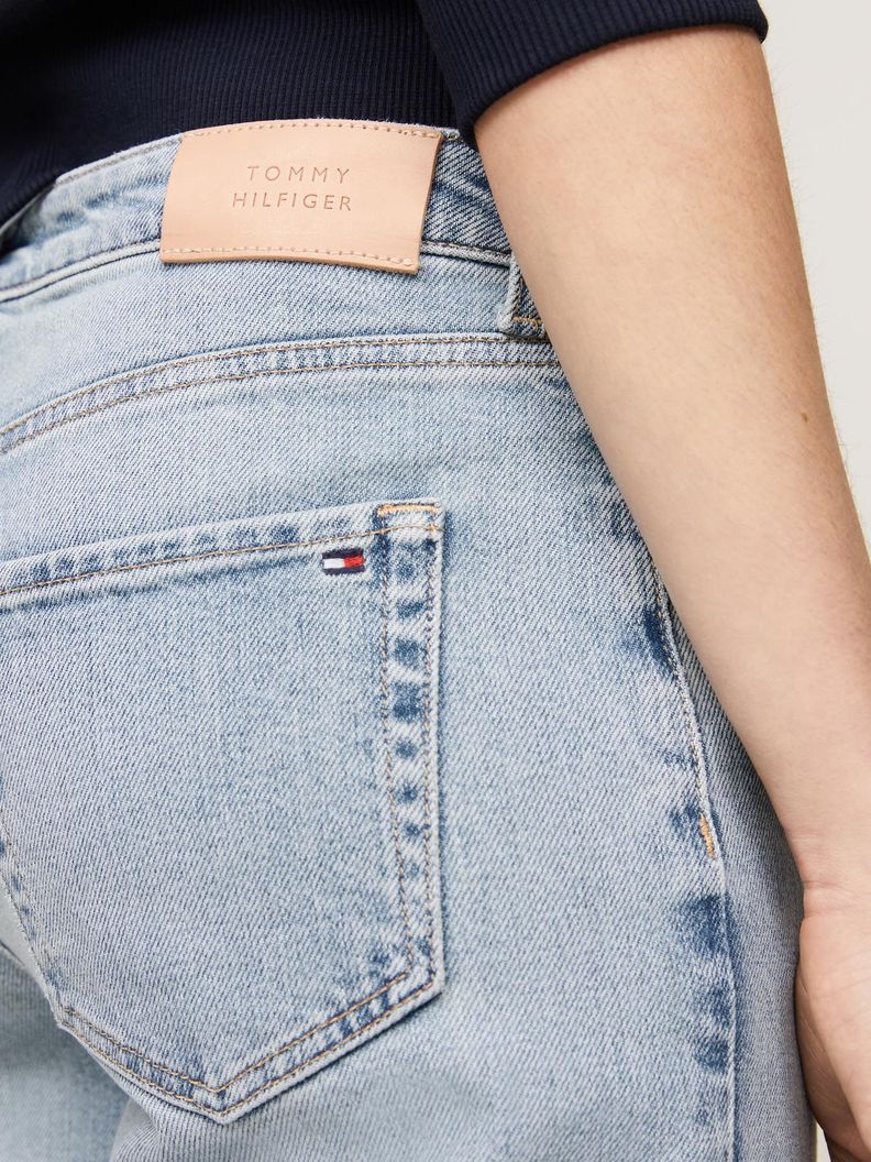 Jeans Slim Fit Talle 1AB Alto Azul Tommy Hilfiger-3