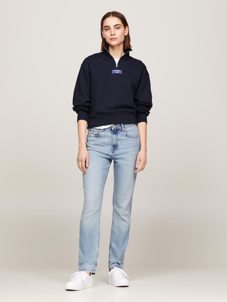 Jeans Slim Fit Talle 1AB Alto Azul Tommy Hilfiger-0