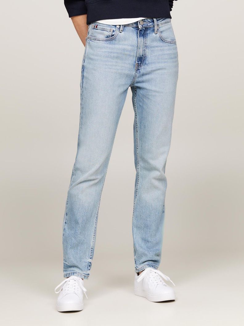 Jeans Slim Fit Talle 1AB Alto Azul Tommy Hilfiger-1