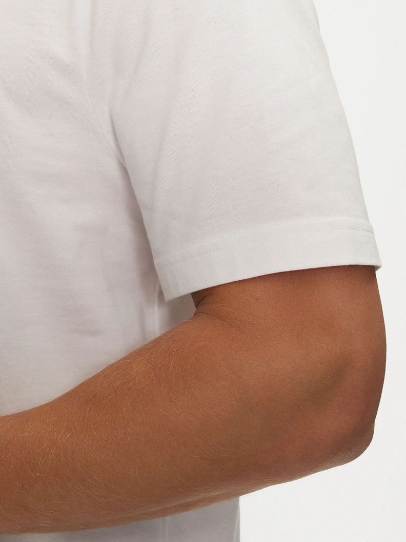 Polera Monotype Hombre Blanco Tommy Hilfiger-4