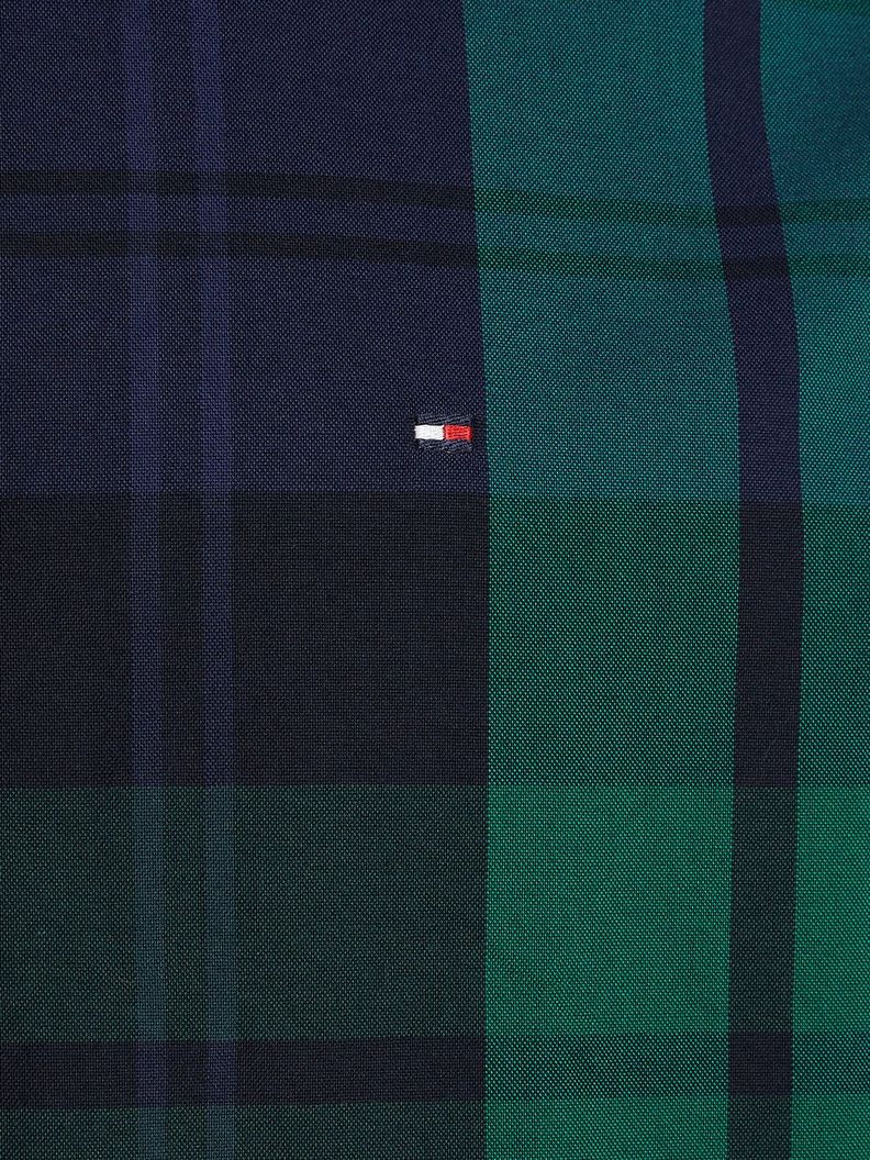 Camisa De Tartán Oxford Regular Fit Azul Tommy Hilfiger-3