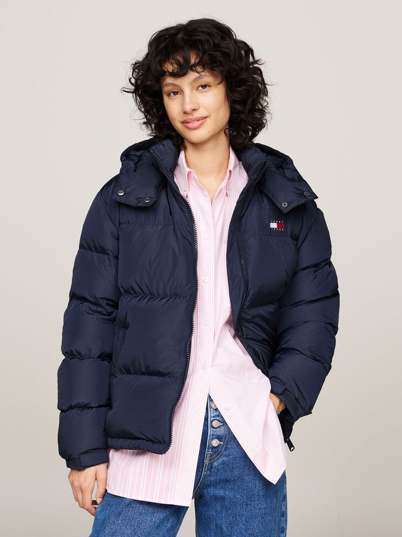 Parka Alaska Repelente Al Agua Azul Tommy Hilfiger-0