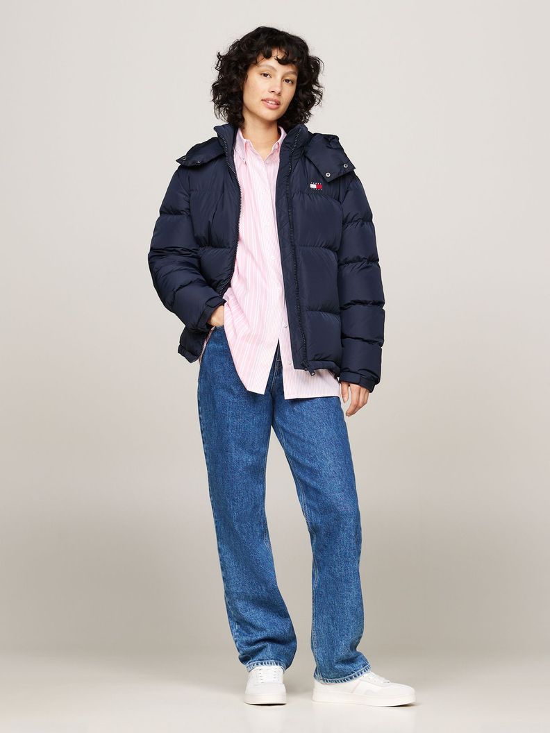 Parka Alaska Repelente Al Agua Azul Tommy Hilfiger-1