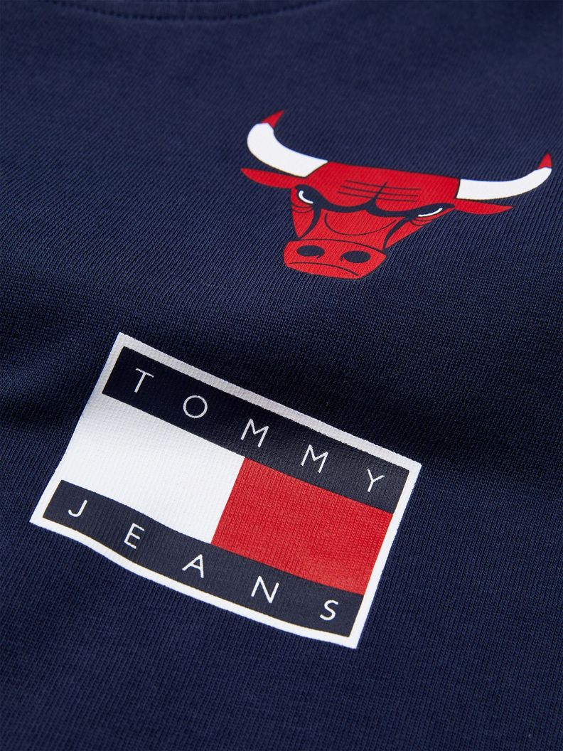 Polera Tjm & Nba Chicago Bulls Azul Tommy Hilfiger-2
