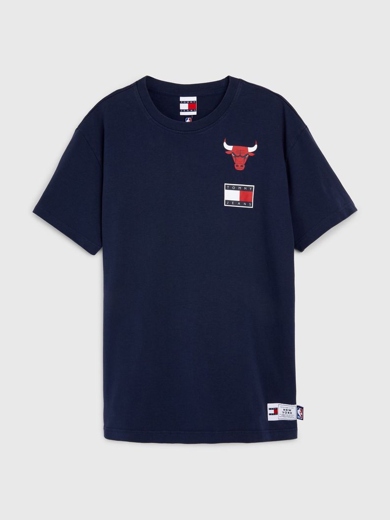 Polera Tjm & Nba Chicago Bulls Azul Tommy Hilfiger-0