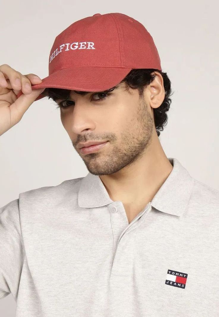 Jockey De Seis Paneles Y Logo Rojo Tommy Hilfiger-1