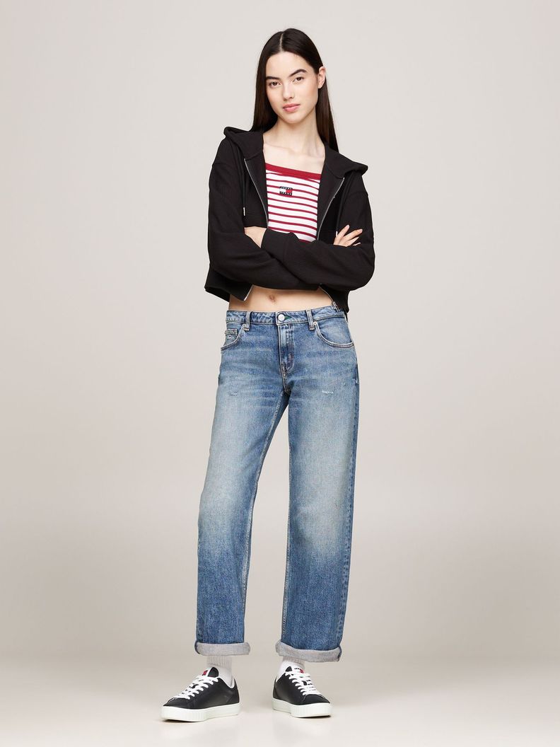 Zapatillas Cuero Cupsole Metallic Negro Tommy Hilfiger-1