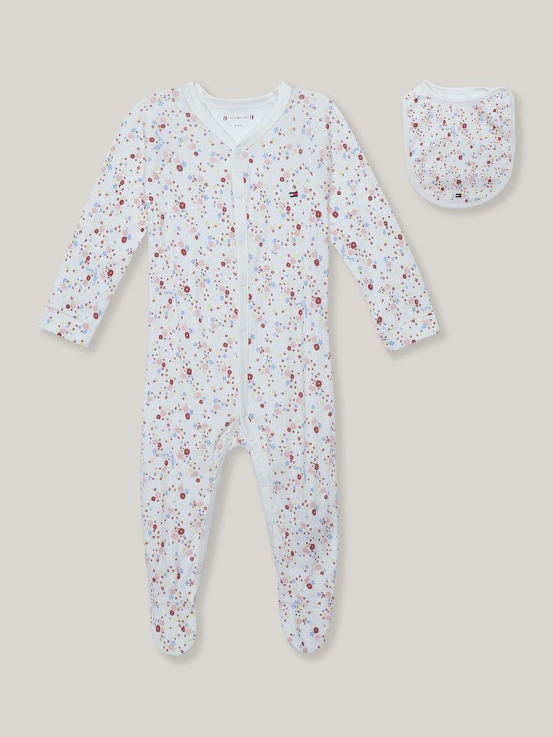 Set Regalo Con Estampado Floral Blanco Tommy Hilfiger-0