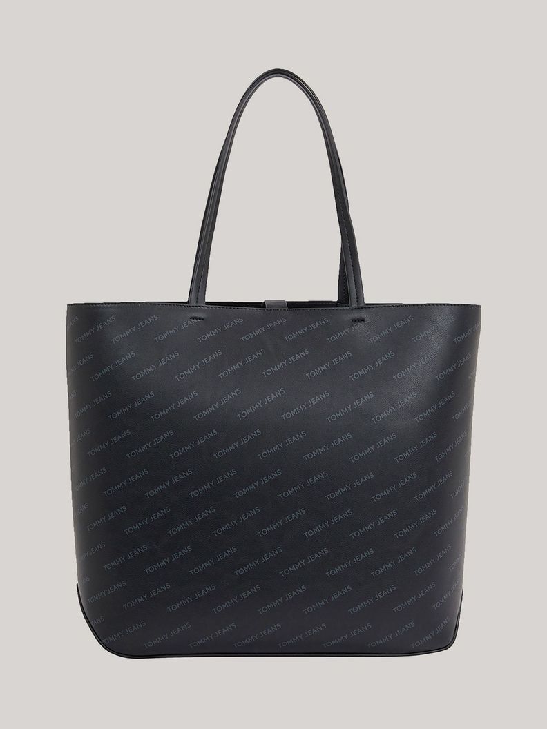 Tote Essential Monogram Negro Tommy Hilfiger-0