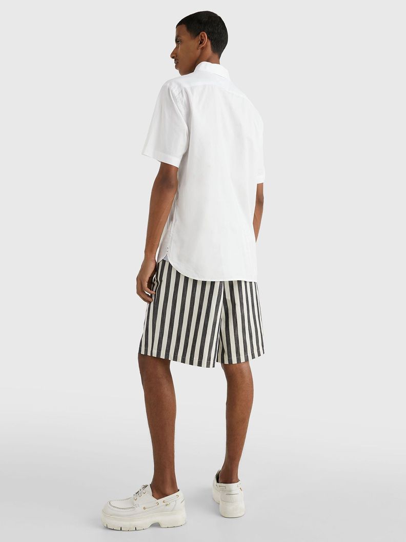 Camisa Flex Poplin Regular Fit Blanco Tommy Hilfiger-2