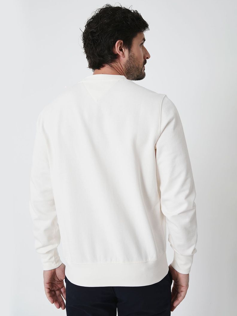 Polerón Monotype Roundall Logo Blanco Tommy Hilfiger-1