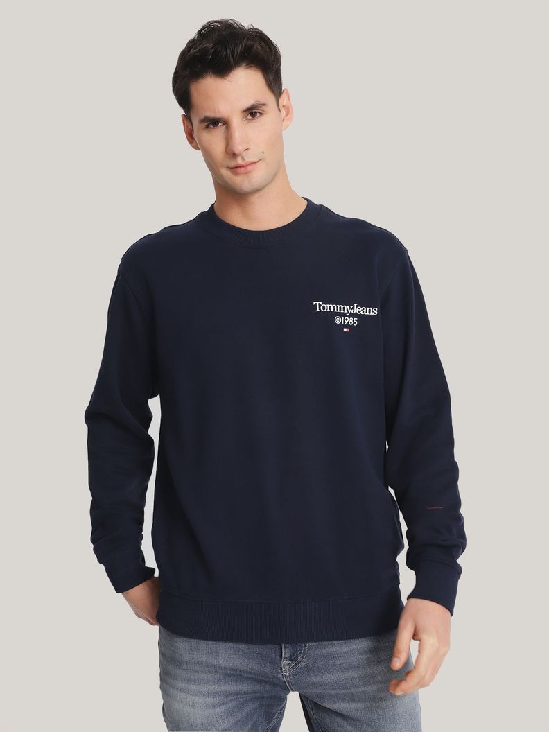 Polerón Regular Entr Graphic Azul Tommy Jeans-0