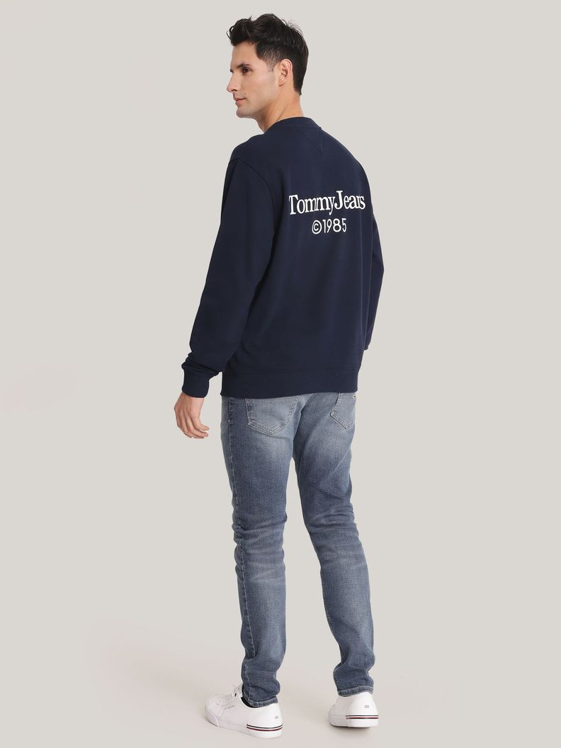 Polerón Regular Entr Graphic Azul Tommy Jeans-2