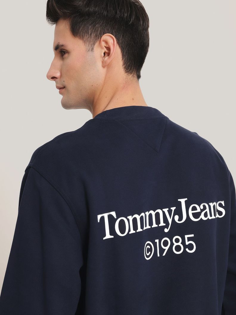 Polerón Regular Entr Graphic Azul Tommy Jeans-3