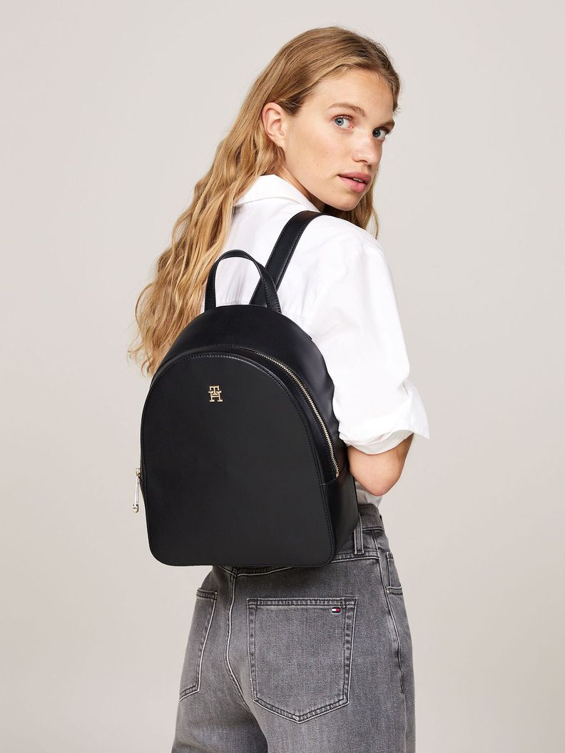 Mochila Con Monotipo Hilfiger Negro Tommy Hilfiger-1