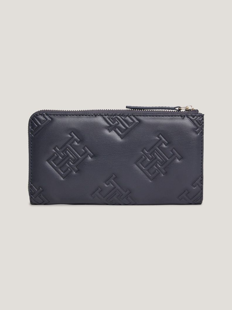 Billetera Print Monogram Azul Tommy Hilfiger-1