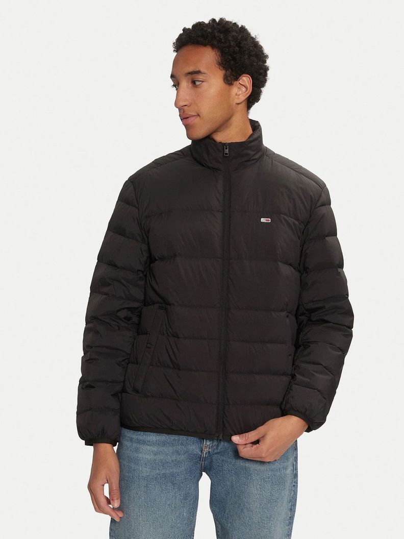 Parka Acolchada Packable Con Logo Negro Tommy Hilfiger-0