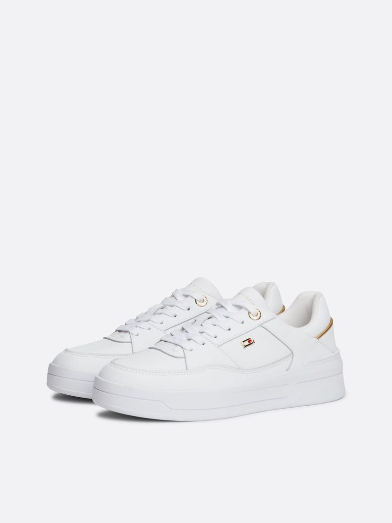 Zapatilla Essential Basket y Logo Blanco Tommy Hilfiger-0