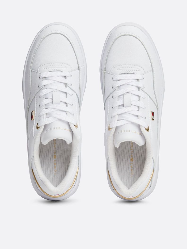 Zapatilla Essential Basket y Logo Blanco Tommy Hilfiger-2