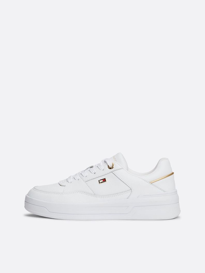 Zapatilla Essential Basket y Logo Blanco Tommy Hilfiger-5
