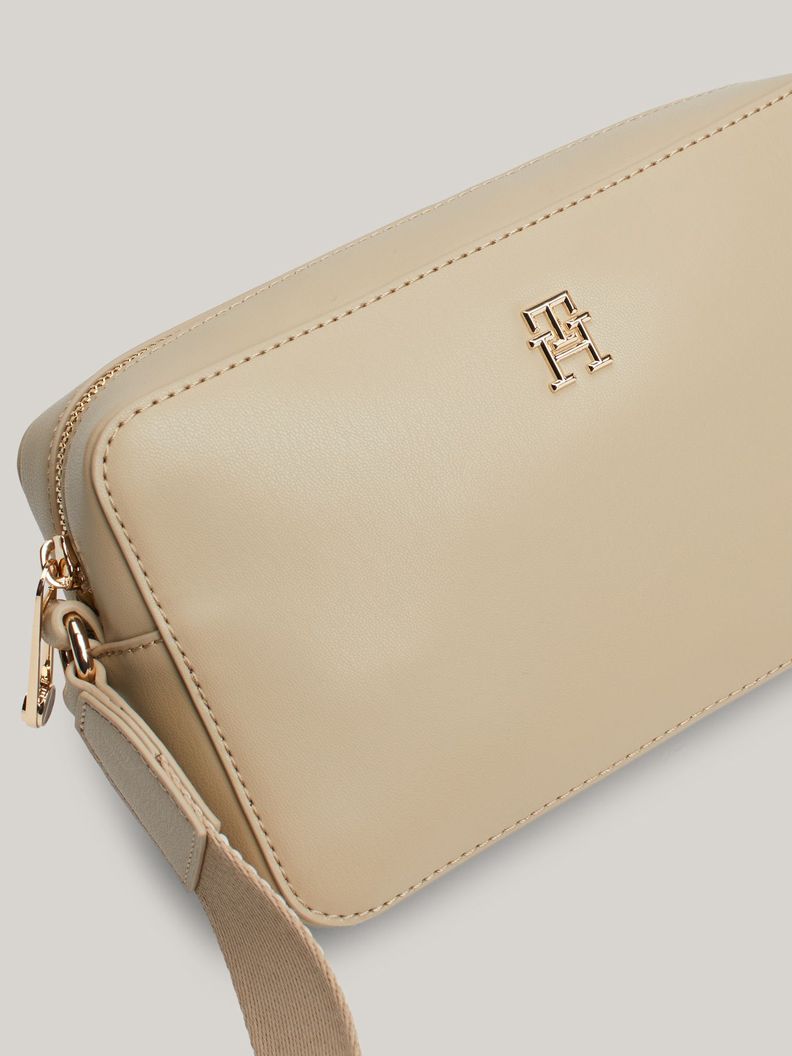 Bandolera Con Monotipo Beige Tommy Hilfiger-2