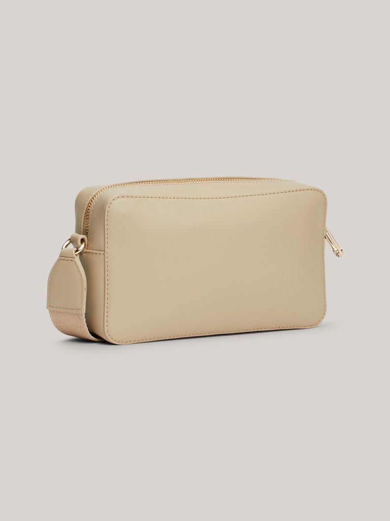 Bandolera Con Monotipo Beige Tommy Hilfiger-4