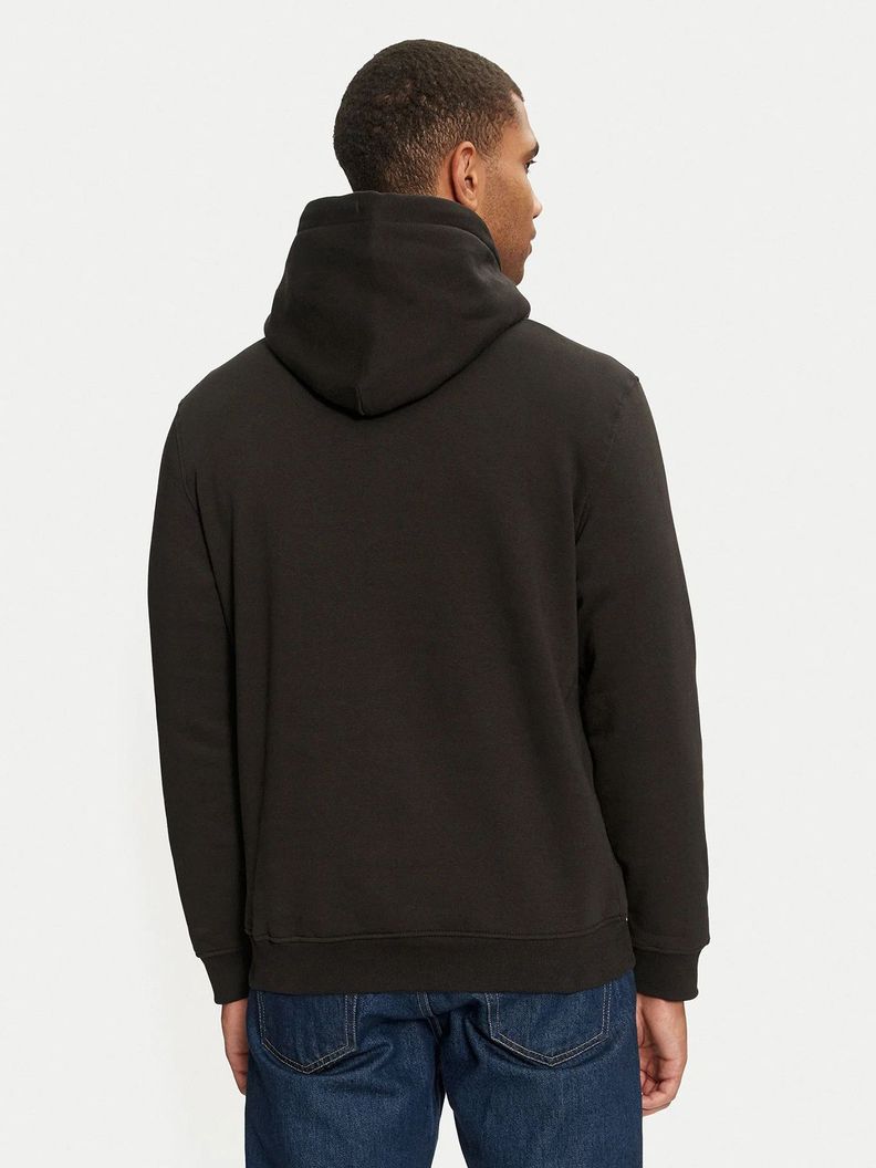 Polerón Hoodie Con Logo Bordado Negro Tommy Jeans-2