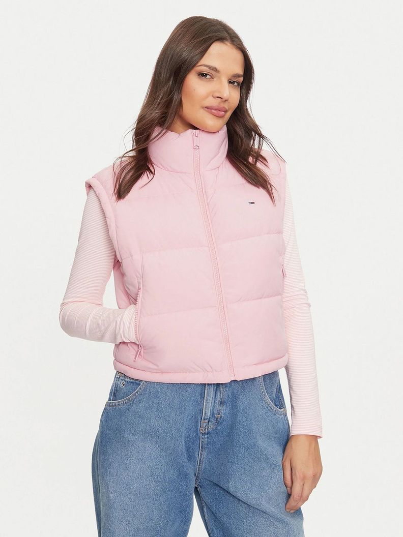 Parka Vest Essential Acolchada Rosado Tommy Hilfiger-0