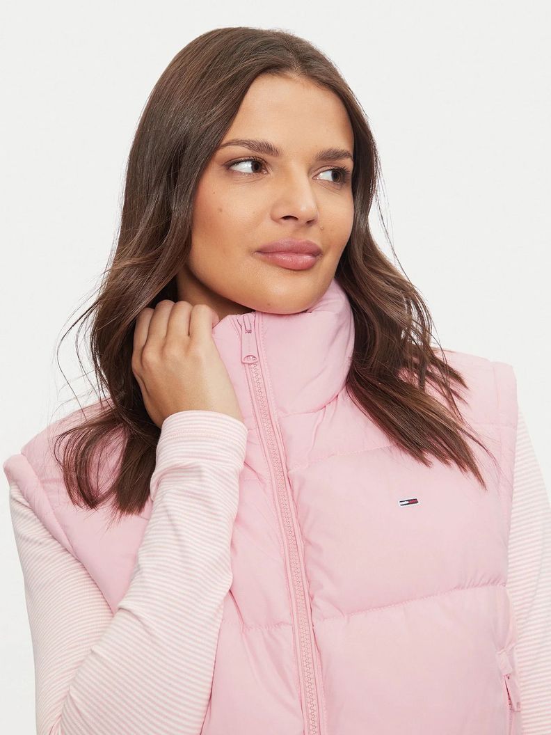 Parka Vest Essential Acolchada Rosado Tommy Hilfiger-3
