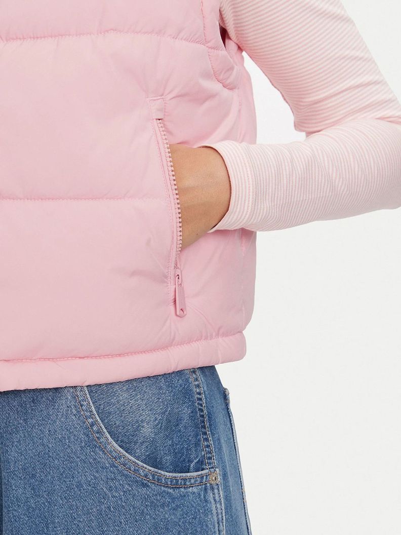 Parka Vest Essential Acolchada Rosado Tommy Hilfiger-4