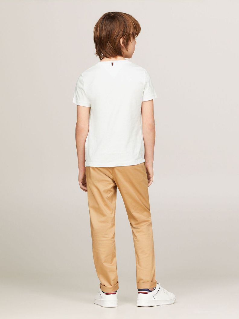 Polera De Niños Essential C-Neck Blanco Tommy Hilfiger-2