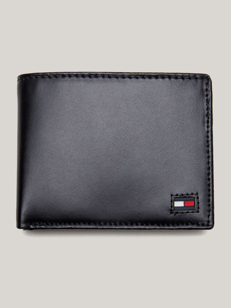 Billetera Plegable Con Logo Negro Tommy Hilfiger-0