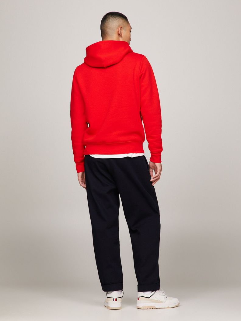 POLERÓN ARCHED VARSITY LOGO ROJO TOMMY HILFIGER-2