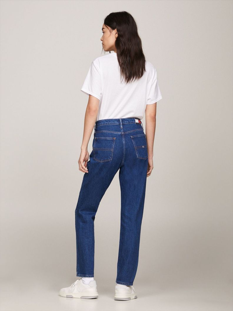 JEANS IZZIE DE TALLE ALTO AZUL TOMMY JEANS-2