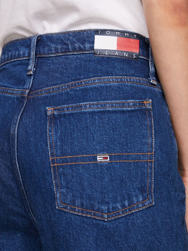 JEANS IZZIE DE TALLE ALTO AZUL TOMMY JEANS-3