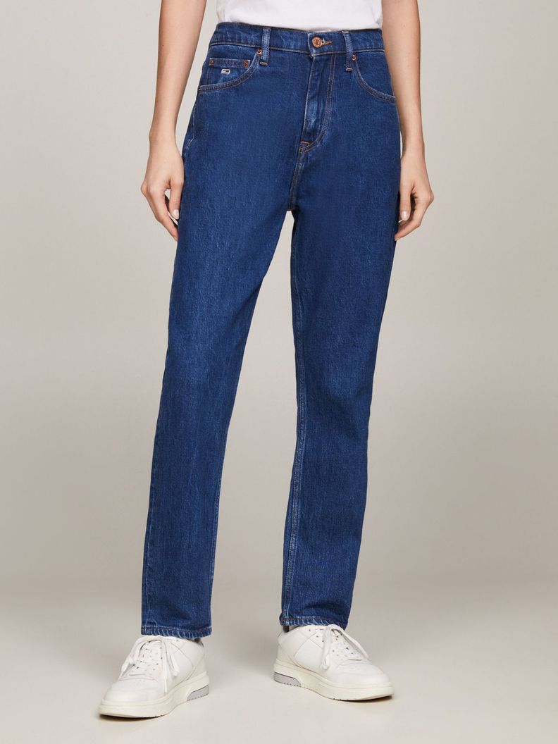 JEANS IZZIE DE TALLE ALTO AZUL TOMMY JEANS-1