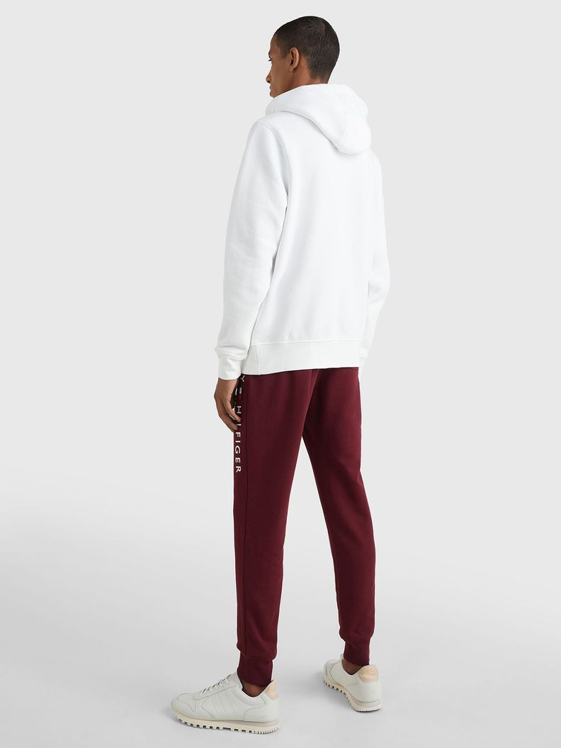 Polerón Hoodie Essential Logo Blanco Tommy Hilfiger-2