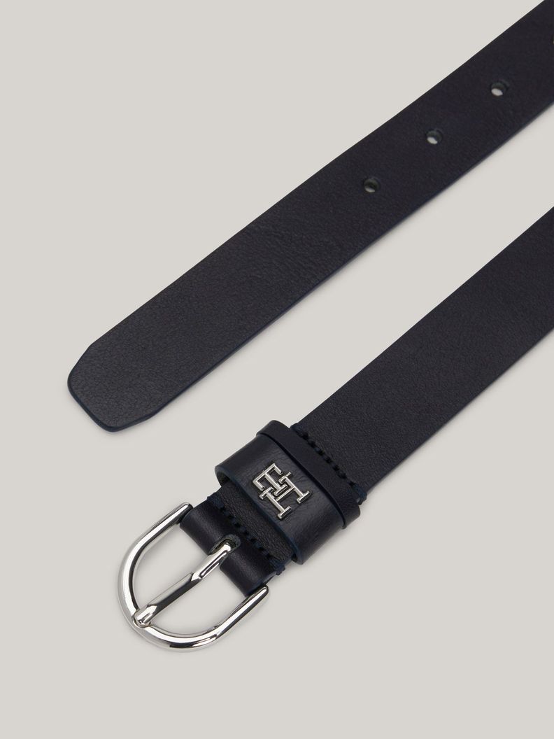 Cinturón Essential Effortles Cuero Negro Tommy Hilfiger-1