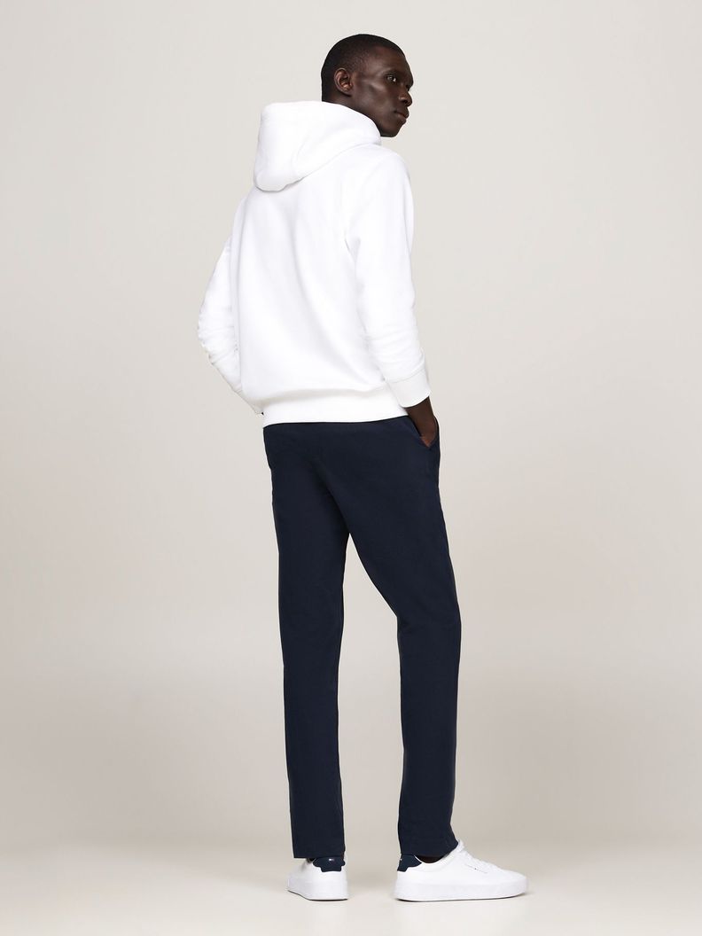 Polerón Hoodie Chest Logo Blanco Tommy Hilfiger-2