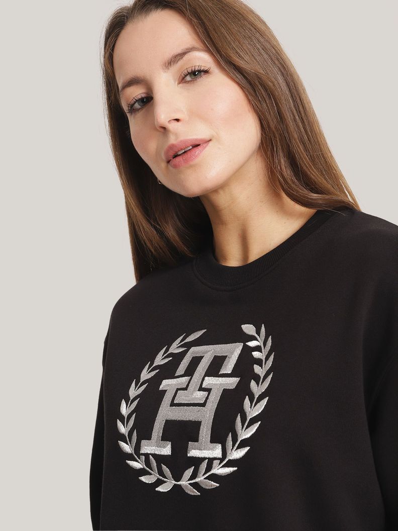 Polerón Con Logo Monogram Negro Tommy Hilfiger-3