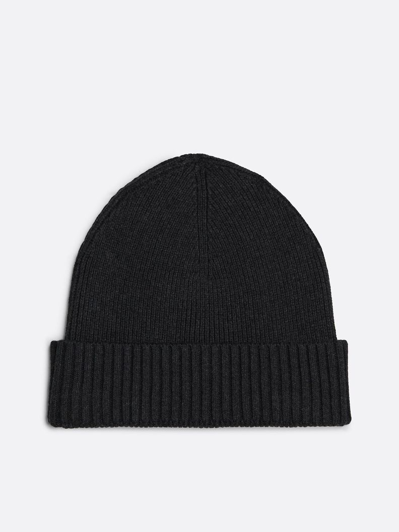 Gorro Solid Con Logo Negro Tommy Hilfiger-2