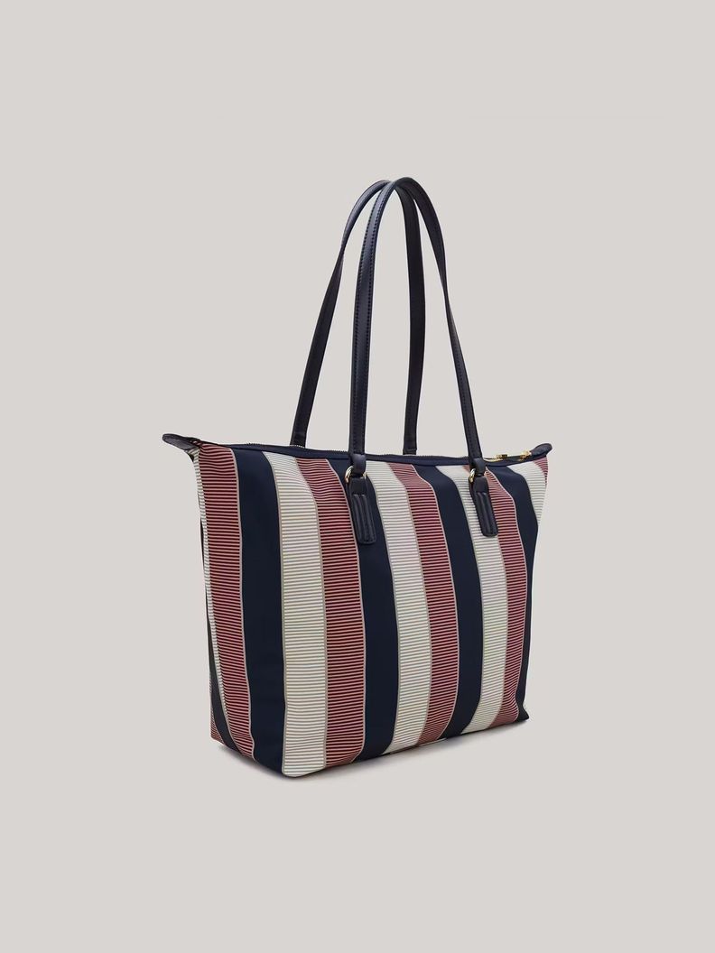 Tote Poppy Stripe Multicolor Tommy Hilfiger-1