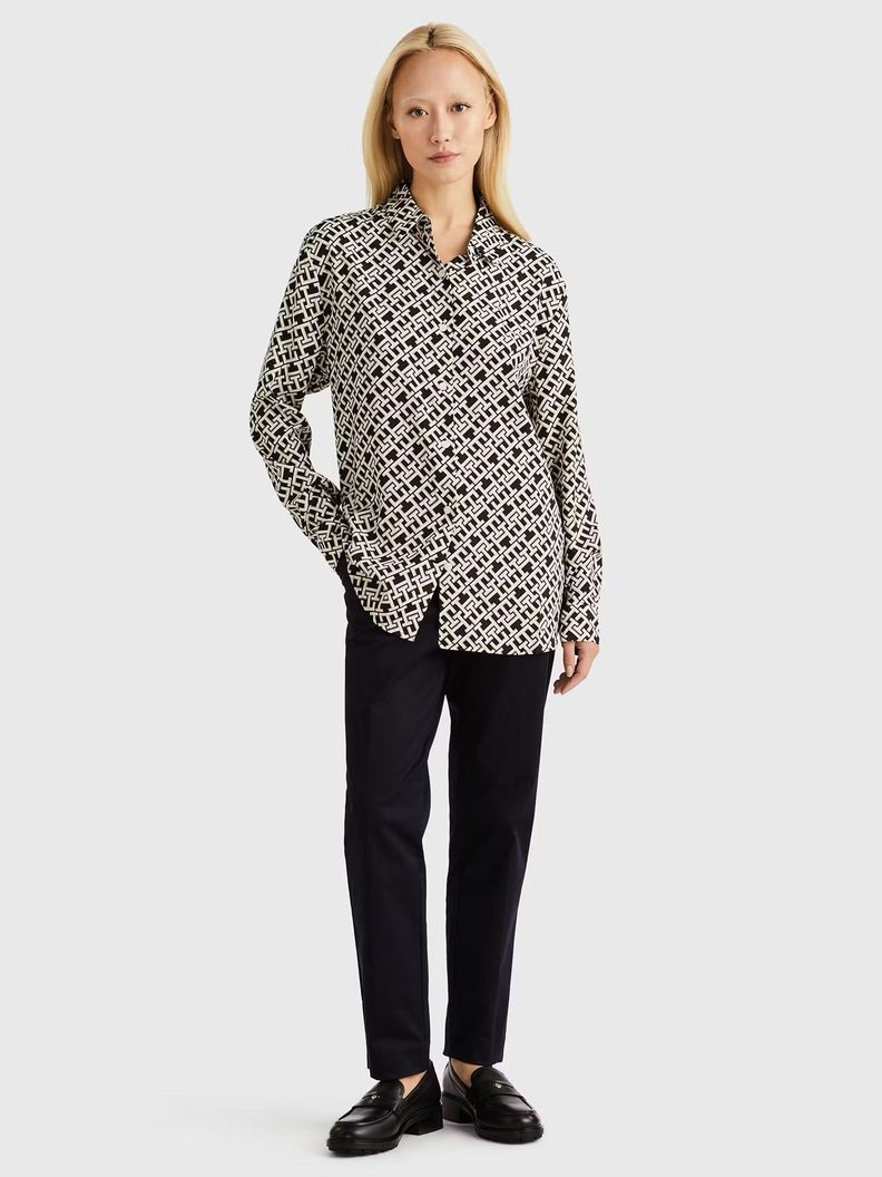 CAMISA ESTAMPADO DE MONOGRAM MULTICOLOR TOMMY HILFIGER-1