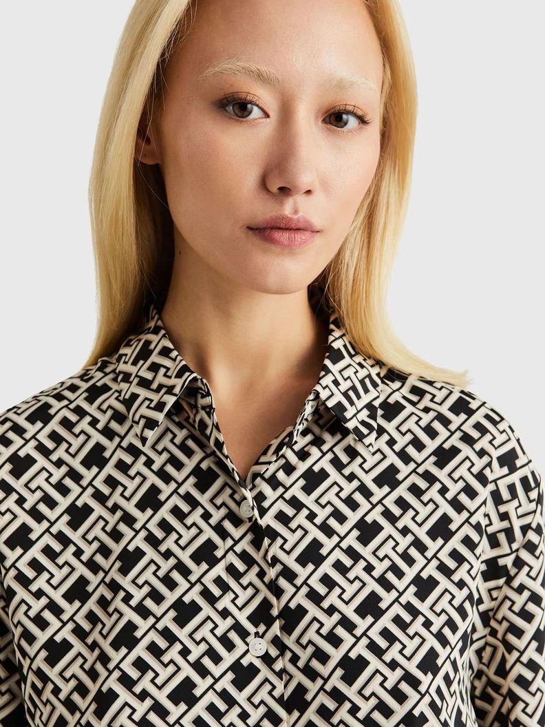 CAMISA ESTAMPADO DE MONOGRAM MULTICOLOR TOMMY HILFIGER-3
