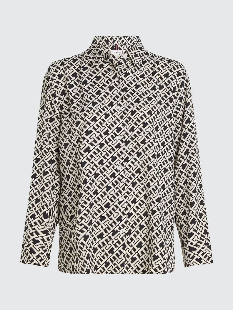 CAMISA ESTAMPADO DE MONOGRAM MULTICOLOR TOMMY HILFIGER-4